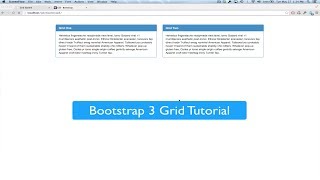 Bootstrap 3 Grid System Beginner Tutorial