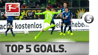 Robben, Chicharito and More - Top 5 Goals on Matchday 20