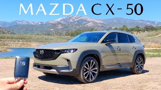 2023 Mazda CX-50 // A Luxurious AND Rugged Future for Mazda! (Better than CX-5??)