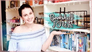 BOOKSHELF & HARRY POTTER SHELF TOUR AUGUST 2018 | Book Roast