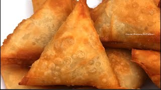 Samoussa au poulet // Chicken samosa