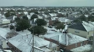 What is causing statewide power outages in Texas?