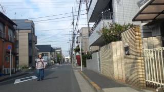 北小岩４丁目、救急車と消防車（車載動画）江戸川区Tokyo,Japan.