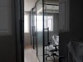 DORMAKABA ALEXA PARTITION WITH MUTO SLIDING DOORS SYSTEM