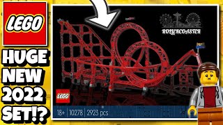 HUGE Lego Roller Coaster Coming In 2022!? ($360!?)