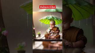 අපේ පොඩි සාදු podi hamuduruwo #shortvideo #trending #ai #new #2024 #tiktok