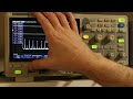 siglent sds1104x e oscilloscope overview and fft function for audio use