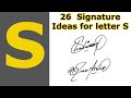 S signature style || Letter s signature ideas || Signature Master