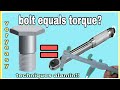 Paano malaman ang torque ng isang bolt | bolt torque measurement | N-m & ft-lb torque for beginners