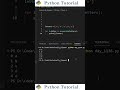 Enumerate's Start Parameter | Python Tutorial