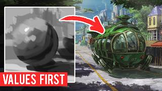 Environment Painting Process