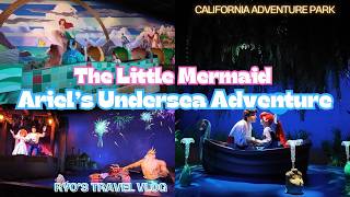 【ディズニーvlog】アリエルのアンダーシーアドベンチャー！貝殻のライドに乗って、リトルマーメイドの世界へ！Ariel’s undersea adventure 【Disney】