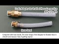 nitto kohki cupla adapter for braided hose connection