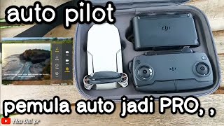 Cara menggunakan fitur quick shot / auto pilot pada DJI mavic mini & drone dji lain | jadi cinematic