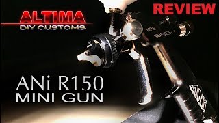 ANI R150 Mini Spray gun 1.2 tip Unboxing and Demo