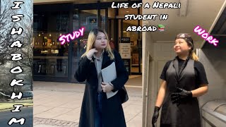 Life of a Nepali student in abroad😭(Study&Work)