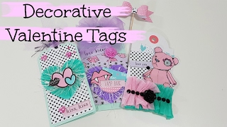 14 Days of Crafty Love Series - Day 2 // Decorative Valentine Tags