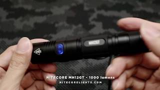 Nitecore MH12GT - 1000 lumens (Walk through)