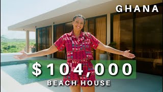 WHAT $104,000 GETS YOU IN GHANA | LUXURY BEACH HOUSE IN GHANA | Buying a House in Ghana