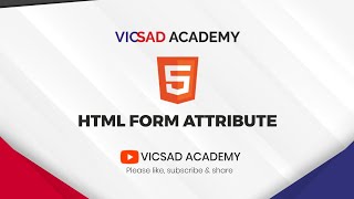 HTML 31 (HTML FORM ATTRIBUTES)