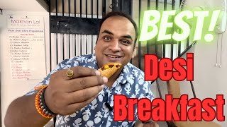 Makhan lal ram prasad||old delhi breakfast||khari baoli||#food #streetfood #delhistreetfood