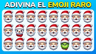 Encuentra el Emoji Diferente - Edición de Invierno ❄️☃️🎄 Fácil, Medio, Difícil - 30 niveles