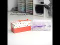 Fun Zany Zebra Rectangular Lidded Box Tutorial