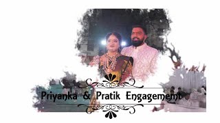 Priyanka \u0026 Pratik Engagement Cinematic Video २०२४.