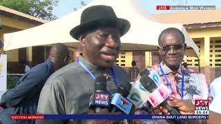 Election 2024: Former Nigerian President, Goodluck Jonathan addresses the press