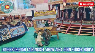 Loughborough Fair Model Show 2024 John Storer House Fairground & Lorry Models Display