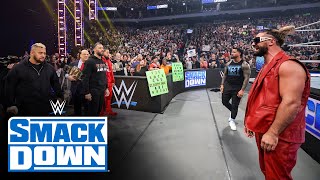 Roman Reigns and Cody Rhodes bring backup in a major SmackDown standoff: SmackDown, March 22, 2024