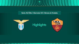 Lazio-Roma C5 6-4 | 3ª giornata | Serie A2 Élite 2024/2025 - Girone B | Highlights