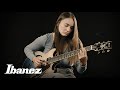 Ibanez Artist Mia Garcia plays 