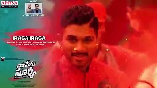 Iraga iraga lyrical   Naa Peru Surya Naa illu India   Allu Arjun BY FCSAGOR KHAN 2018)  Anu Emmanuel
