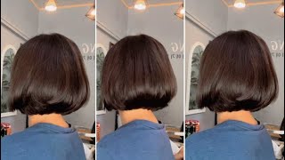 Easy \u0026 Quick Layered Bob Haircut Tutorial Women | Bob Hair Cutting Techniques \u0026 Tips