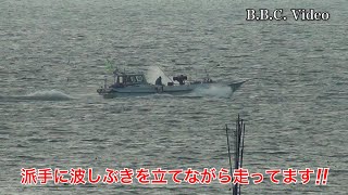 2024/12/26 琵琶湖南湖は南風に戻りました!! 釣り中のボートは1隻だけ見えます #今日の琵琶湖