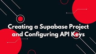 🚀 Supabase + Flask Setup in 5 Mins! 🔐 API Key Magic for Beginners 🔥