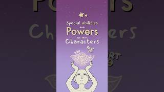 special ability and power ideas for your characters, part 29 👥#writing #originalcharacter #oc #art