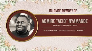 In Loving Memory Of Admire \