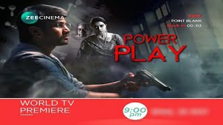 Power Play Hindi Dubbed Movie Zee Cinema Promo Out | Raj Tarun | South Movie Full Updates