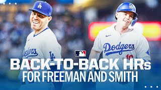 Freddie Freeman and Will Smith go BACK TO BACK in LA!