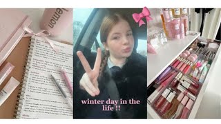 my winter day in the life !! 🎀*vlogmas 1 *