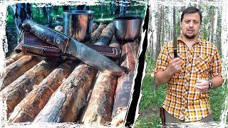 Нож Bushcraft America от Beaver Knife. [Тест по Честному]