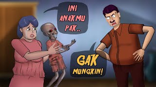 Download Mp3 Dia Bukan Anakku Istri Pak Darno s3lingkuh lalu melahirkan HORORMISTERI Animasi Kartun Hantu