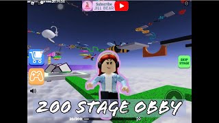 Will I reach 200th stage?? | Roblox | Jill Bear