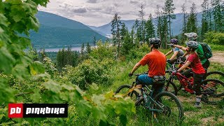 Mountain Biking across the Kootenays with Pinkbike