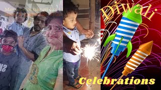 అబ్బా ఈ పిల్లలు ఉన్నారే టపాసులు కనిపిస్తే చాలు అస్సలు ఆగరు | Diwali Celebrations Vlog | Diwali 2021