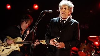 Bob Dylan wins the Nobel Prize in Literature