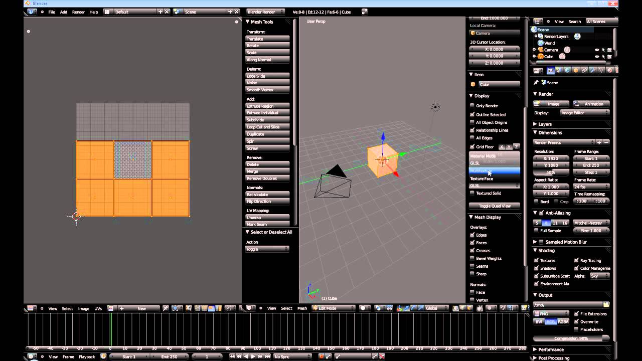 Blender Texturing Basics Part 1 Youtube