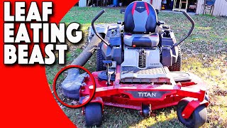 2020 Toro Titan My Ride. Best For Leaf Cleanup And Composting!